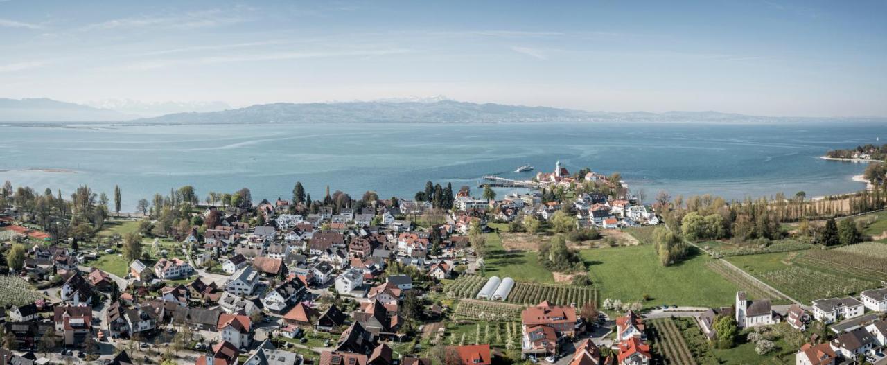 Ferienwohnung Seeblick Mit Blick Auf Die Alpen Wasserburg Extérieur photo