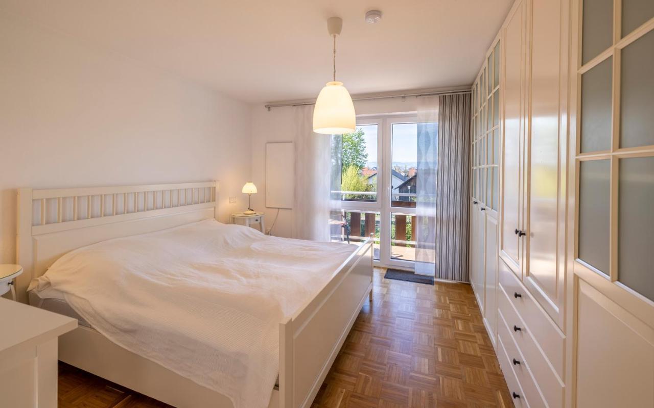 Ferienwohnung Seeblick Mit Blick Auf Die Alpen Wasserburg Extérieur photo